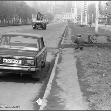 Проспект Курако, 1986. Фото - С. Косолапов
